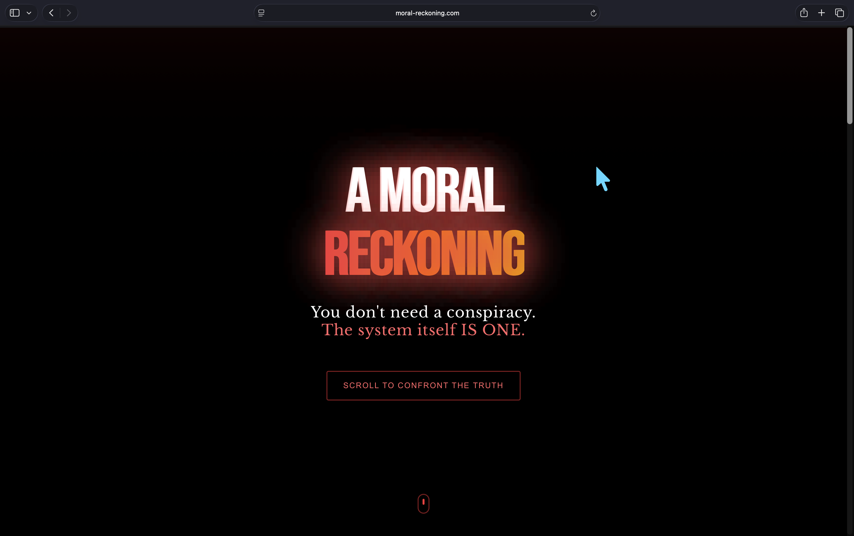 moral reckoning dot com